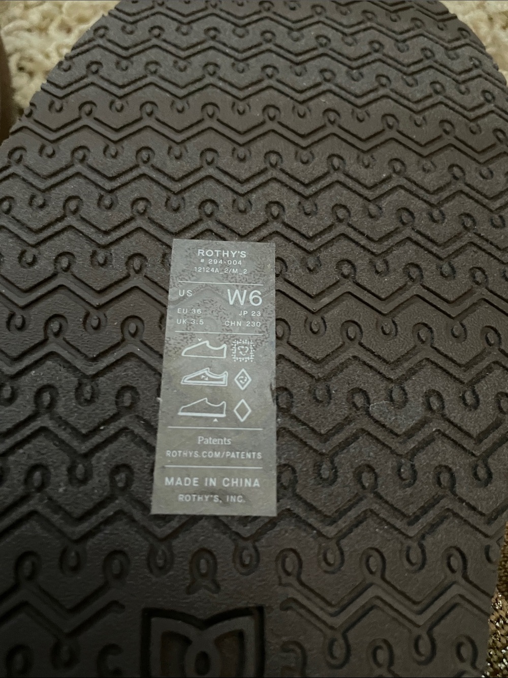 New in Box! Rothy’s T-Strap sandal - Picture 4 of 5